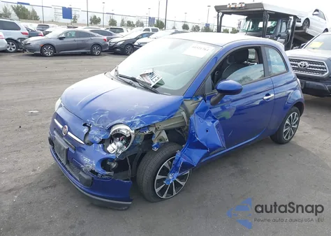 2013 Fiat 500 Pop z USA, uszkodzony, nr VIN 3C3CFFAR5DT740099